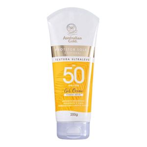 AUSTRALIAN GOLD PROTETOR SOLAR FPS50 CORPO GEL CREME 200G