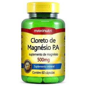 CLORETO MAGNESIO 500MG 60CAP