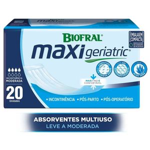 ABSORVENTE BIOFRAL MAXIGERIATRIC 20UN L20P17