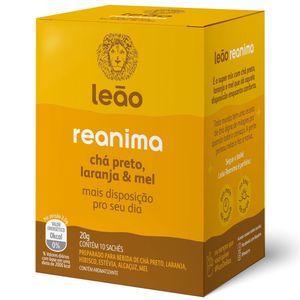 CHA LEAO FUNCIONAIS REANIMA C 10SACHES