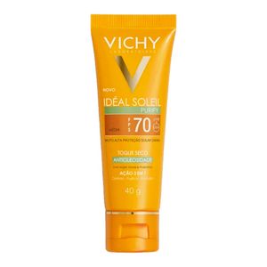 VICHY IDEAL SOLEIL PURIFY PROTETOR  SOLAR COR MEDIA FPS 70 4