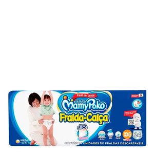 FRALDA MAMYPOKO CALÇA JUMBO XXG 24UN
