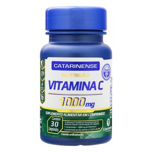 VITAMINA C 1000MG CATARINENSE 30CPR