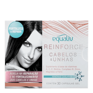 EQUALIV REINFORCE CABELOS E UNHAS 30CAP