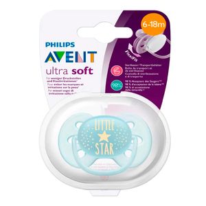 CHUPETA PHILIPS AVENT ULTRA AIR MENINO 18M+