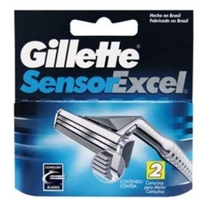 CARGA GILLETTE SENSOR EXCEL 2UN