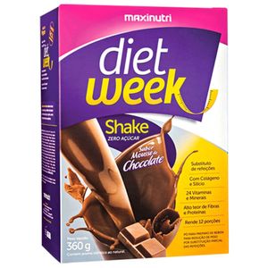 SHAKE DIET WEEK SABOR MOUSSE DE CHOCOLATE 360G