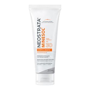 NEOSTRATA MINESOL PROT SOLAR CORPO E ROSTO FPS30 200ML