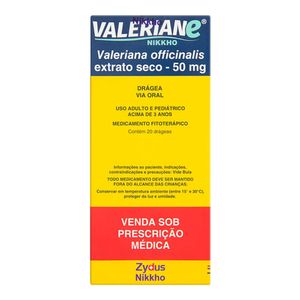VALERIANE 50MG 20CPR