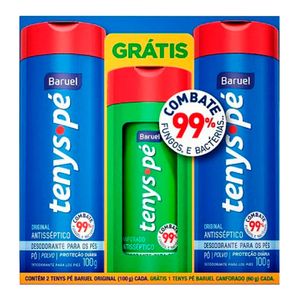 TENYS PE BARUEL PO ORIGINAL 100G MAIS TENYS PE BARUEL PO CAN