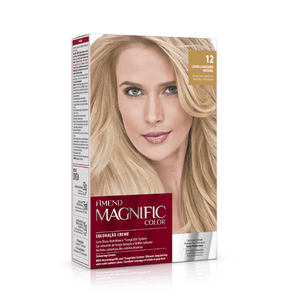 TINTURA AMEND MAGNIFIC COLOR 12 LOURO CLARISSIMO NATURAL 50G