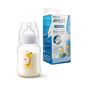 MAMADEIRA PHILIPS AVENT CLASSICA GIRAFA 260ML