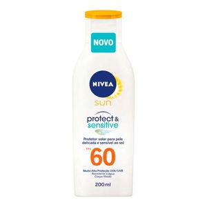 NIVEA SUN PROTEC E SENSITIVE PROTETOR SOLAR FPS60 200ML
