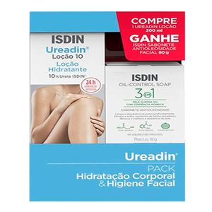 UREADIN 10% LOÇAO 200ML GANHE ISDIN OIL CONTROL SABONETE EM
