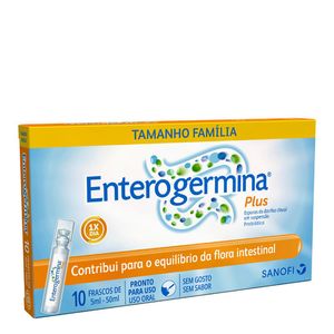 ENTEROGERMINA PLUS 10FLACONETES 5ML