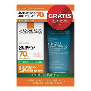 KIT ANTHELIOS AIRLICIUM ANTIOLEOSIDADE FPS70 50G GRATIS + EF