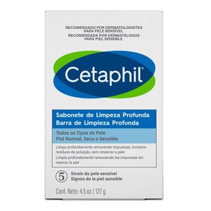 CETAPHIL SABONETE EM BARRA LIMPEZA PROFUNDA 127G