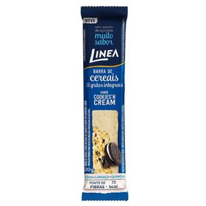 BARRA DE CEREAIS LINEA COOKIES E CREAM 20G
