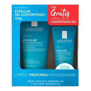 EFFACLAR GEL CONCENTRADO DE LIMPEZA PROFUNDA LA ROCHE 150G G