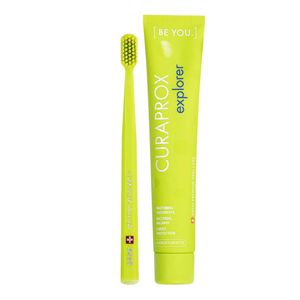 CREME DENTAL CURAPROX BE YOU EXPLORER 90ML MAIS ESCOVA DENTA