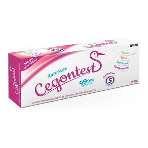 TESTE DE GRAVIDEZ CEGONTEST CLICK 1UN