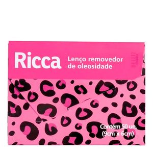 LENÇO RICCA REMOVEDOR DE OLEOSIDADE 50UN