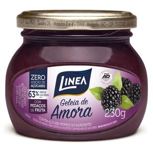 GELEIA DE AMORA LINEA ZERO AÇUCAR 230G