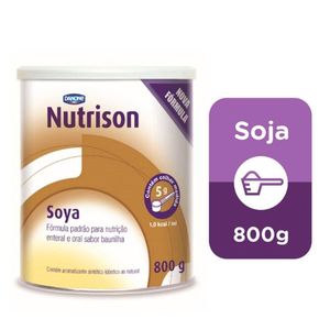 NUTRISON SOYA SABOR BAUNILHA 800G