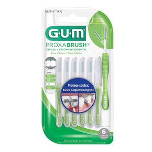 ESCOVA DENTAL GUM PROXABRUSH 1.1MM CONICA MAIS 4REFIS INTERD