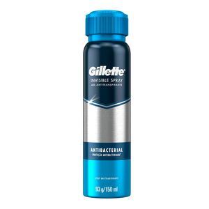 DESODORANTE GILLETTE AE INVISIBLE ANTIBACTERIAL 150ML