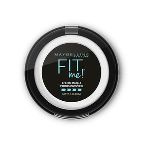 PO COMPACTO MAYBELLINE FIT ME COR 00 TRANSLUCIDO 10G