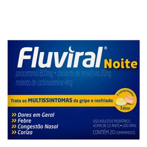 FLUVIRAL NOITE 20CPR