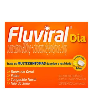 FLUVIRAL DIA 20CPR