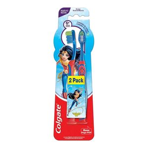 ESCOVA DENTAL INFANTIL COLGATE SMILES LIGA DA JUSTIÇA EXTRA