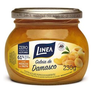 GELEIA DE DAMASCO LINEA ZERO AÇUCAR 230G