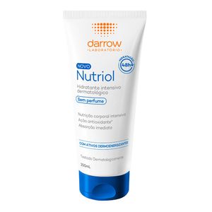 NUTRIOL LOÇAO HIDRATANTE INTENSIVO CORPORAL SEM PERFUME 200M