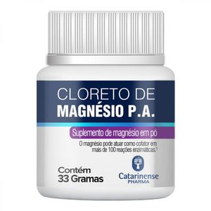 CLORETO DE MAGNESIO P.A CATARINENSE EM PO 33G