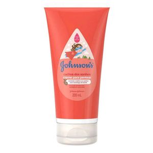 CREME DE PENTEAR INFANTIL JOHNSONS CACHOS DOS SONHOS 200ML