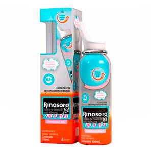 RINOSORO JET INFANTIL 0,9% JATO CONTINUO 100ML