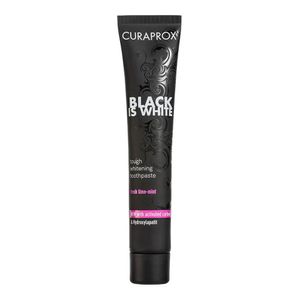 ESCOVA DENTAL CURAPROX BLACK IS WHITE MAIS CREME DENTAL 8ML