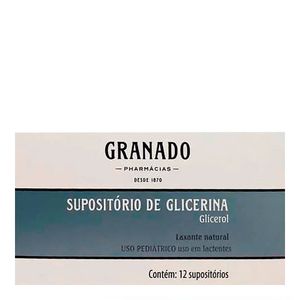 SUPOSITORIO GLICERINA GRANADO INFANTIL 12UN