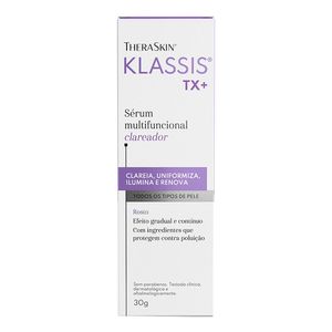 KLASSIS TX SERUM CLAREADOR DA PELE 30G