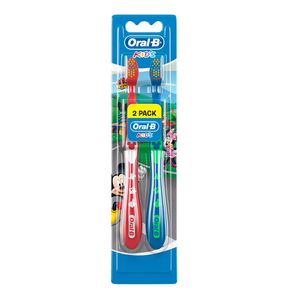 ESCOVA DENTAL INFANTIL ORAL B KIDS MICKEY MACIA 2UN