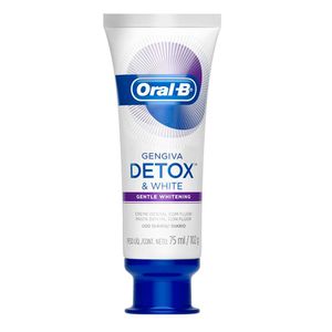 CREME DENTAL ORAL B GENGIVA DETOX GENTLE WHITENING 102G