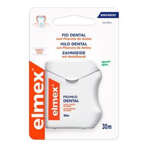 FIO DENTAL ELMEX MENTA 30M