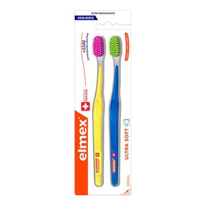 ESCOVA DENTAL ELMEX ULTRA SOFT 2UN