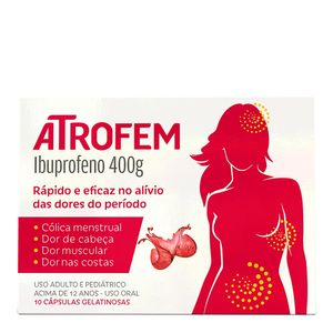 ATROFEM 400MG 10CAP
