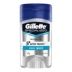 DESODORANTE GILLETTE STICK CLEAR GEL COOL WAVE 45G