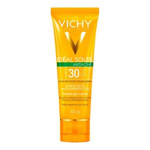 VICHY IDEAL SOLEIL PROTETOR SOLAR TOQUE SECO ANTIACNE FPS30