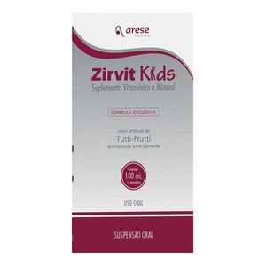 ZIRVIT KIDS SUSPENSAO ORAL 100ML